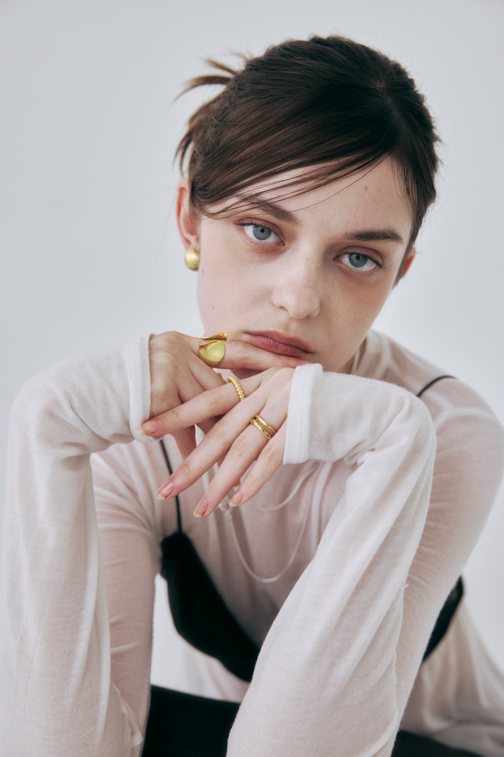 Shimmering wave Ring