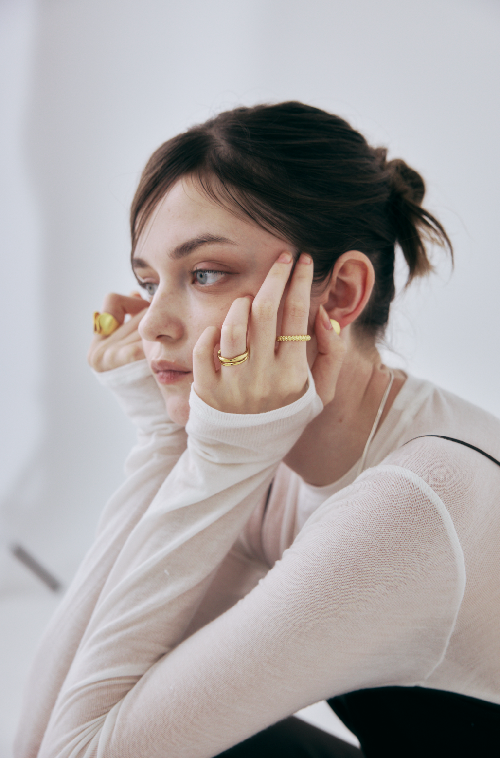 Shimmering wave Ring