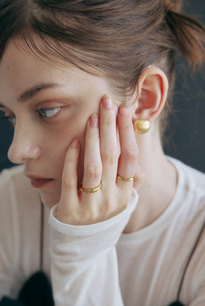 Shimmering wave Ring
