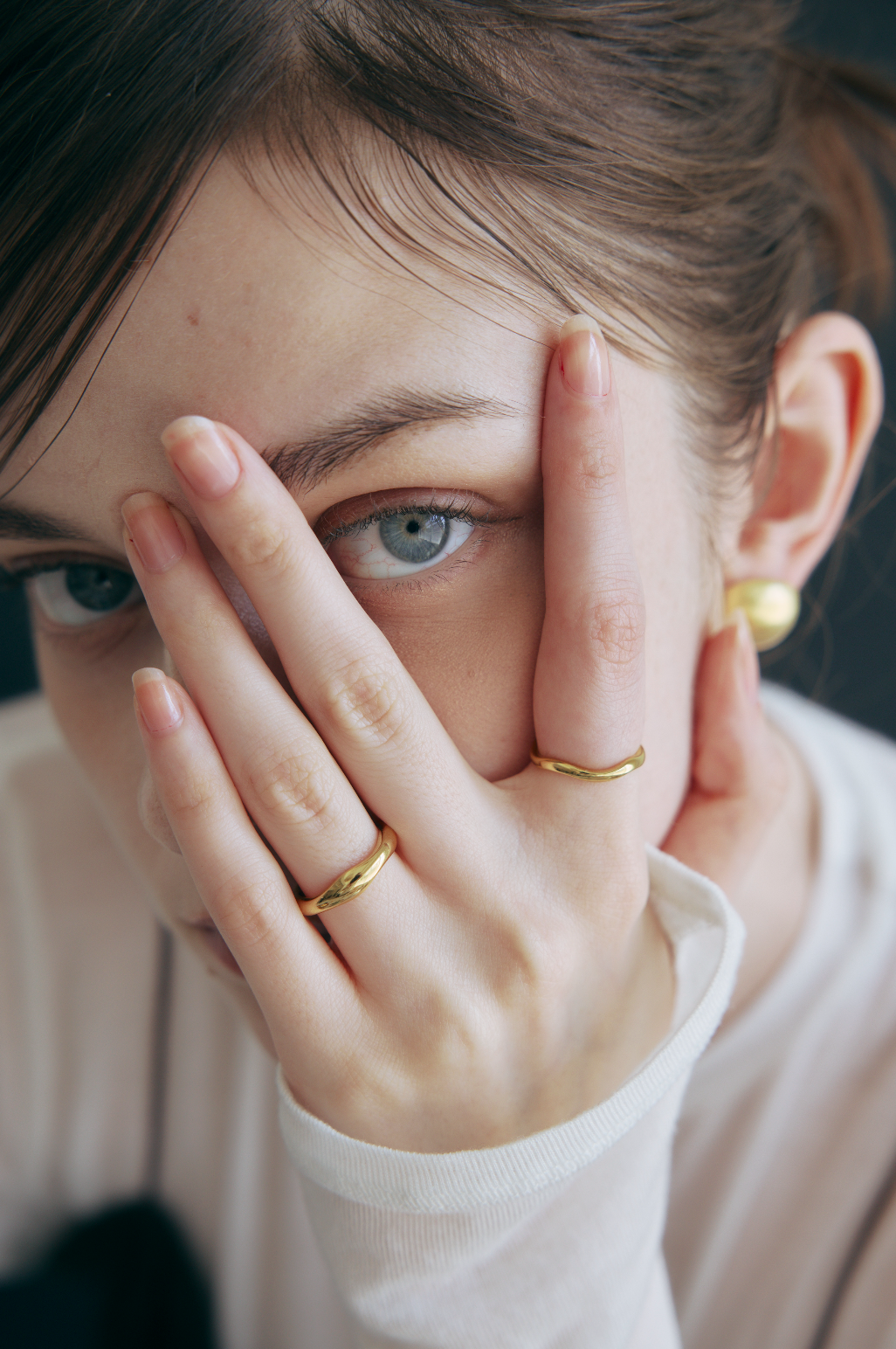 Shimmering wave Ring