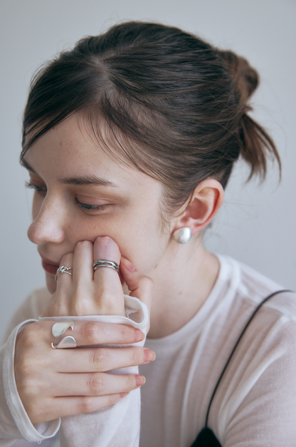 Shimmering wave Ring